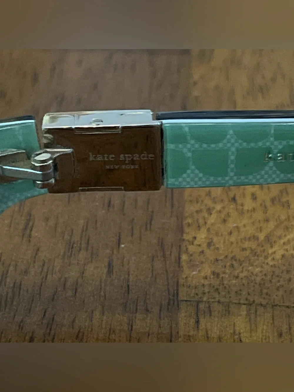 Kate Spade Florence 0JDJ Brown Green Rectangle Eyeglasses Plastic Frame 130 RX